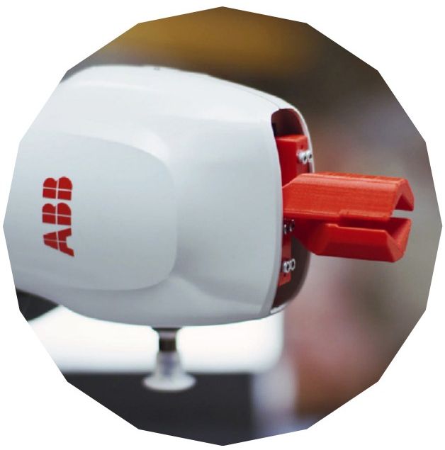 ABB Robotics: protótipos funcionais de dedos do robô YuMi