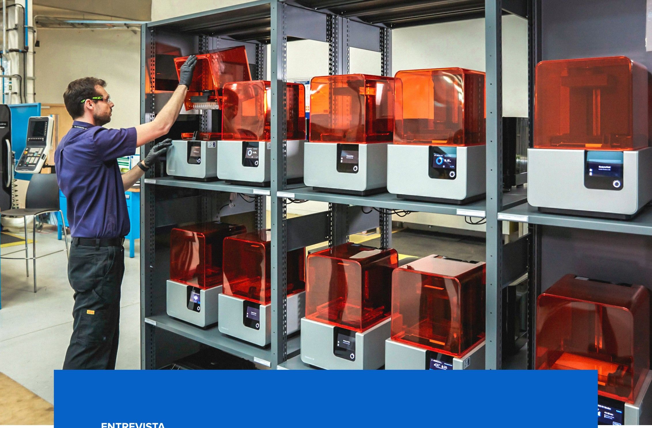 AMRC Sheffield: fazenda de 12 impressoras 3D para centenas de engenheiros